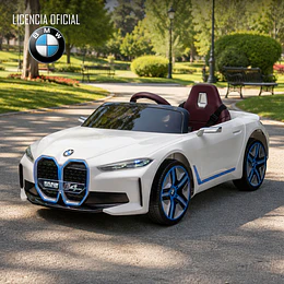 Auto A Bateria Bmw I4 Blanco 12v 