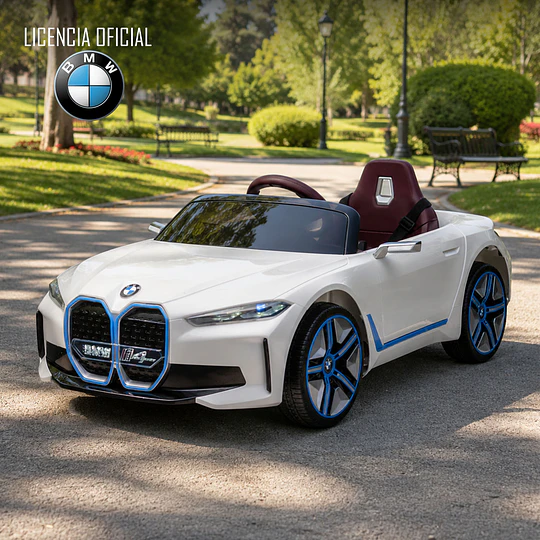 Auto A Bateria Bmw I4 Blanco 12v 