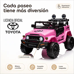 Jeep Rosado Toyota Fj Crusier 12V 