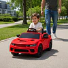 Auto a Batería Dodge Charger Srt Rojo 12V 