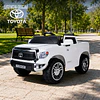 Toyota Tundra con licencia 12V Blanco 
