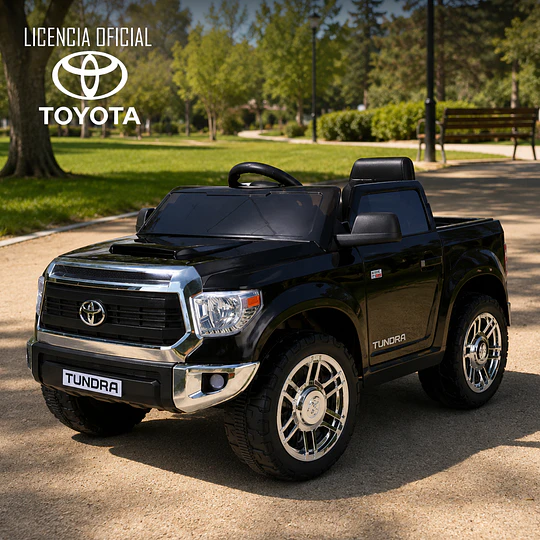 Toyota Tundra con licencia 12V Negra 