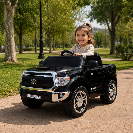 Toyota Tundra con licencia 12V Negra 
