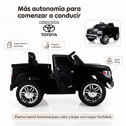 Toyota Tundra con licencia 12V Negra 