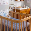 Retiro Express - Cobertor de Cuna Kidscool Lino Jeans | Cubrecama Infantil Algodón