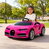 Bugatti a batería Rosado