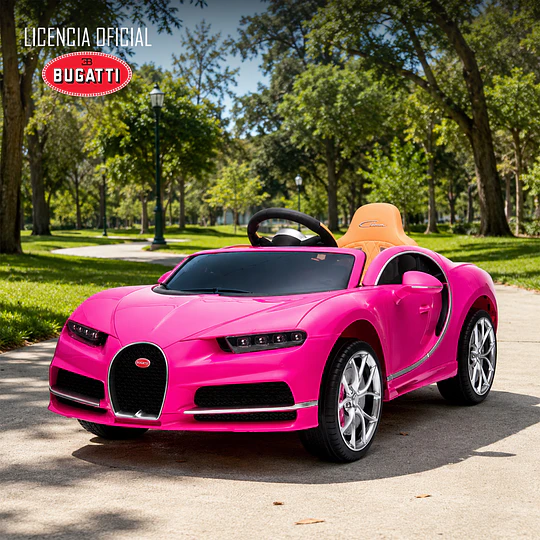 Bugatti a batería Rosado