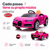 Bugatti a batería Rosado