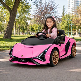 Lamborghini Sian Bateria Rosado