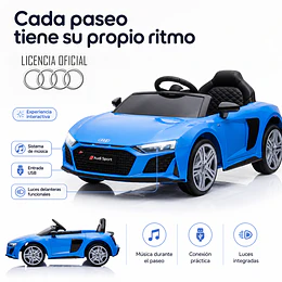 Audi R8 Spyder Bateria Azul