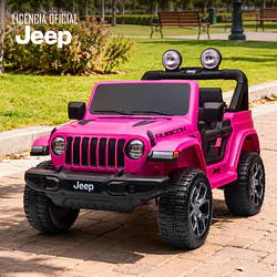 Jeep a Batería Rubicon Rosado 12V 