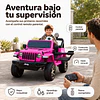 Jeep a Batería Rubicon Rosado 12V 