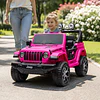Jeep a Batería Rubicon Rosado 12V 