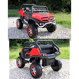 Retiro Express - Mercedes Unimog Concept Bateria Rojo