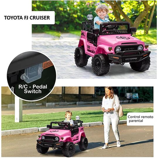 Retiro Express - Jeep Rosado Toyota Fj Crusier 12V