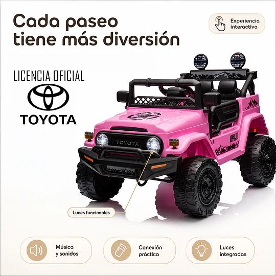 Retiro Express - Jeep Rosado Toyota Fj Crusier 12V