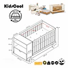Cuna Evolutiva 6 en 1 Multi Etapas Maxx Kidscool – Beige Eco-Wood