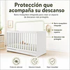 Cuna Evolutiva 3 en 1 New Kidscool Blanca MDP