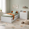 Cuna Multifuncional Evolutiva Cleo Blanca Kidscool