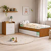 Cuna Multifuncional Evolutiva Cleo Blanco y café Kidscool
