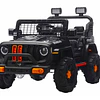 Auto a Batería Todoterreno Negro Kidscool 4x4 APP Control Remoto