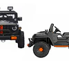 Auto a Batería Todoterreno Negro Kidscool 4x4 APP Control Remoto