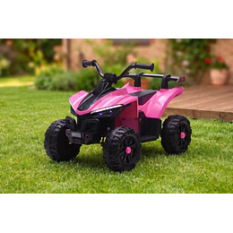 Cuatrimoto Infantil a Batería ATV Kidscool Rosado 12V Doble Motor-Preventa 24 Julio