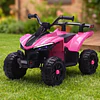 Cuatrimoto Infantil a Batería ATV Kidscool Rosado 12V Doble Motor