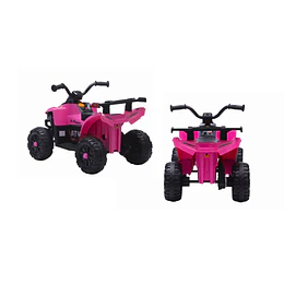 Cuatrimoto Infantil a Batería ATV Kidscool Rosado 12V Doble Motor-Preventa 24 Julio