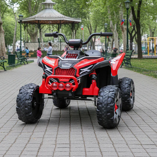 Cuatrimoto Eléctrica Infantil Monster ATV Kidscool Roja 12V 4x2
