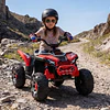 Cuatrimoto Eléctrica Infantil Monster ATV Kidscool Roja 12V 4x2