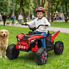 Cuatrimoto Eléctrica Infantil Monster ATV Kidscool Roja 12V 4x2