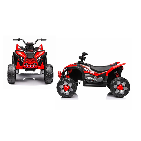 Cuatrimoto Eléctrica Infantil Monster ATV Kidscool Roja 12V 4x2