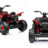 Cuatrimoto Eléctrica Infantil Monster ATV Kidscool Roja 12V 4x2
