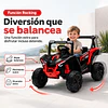 Auto a Batería Buggy Negro 4x2 Kidscool 12V Control Remoto y Balanceo