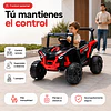 Auto a Batería Buggy Negro 4x2 Kidscool 12V Control Remoto y Balanceo