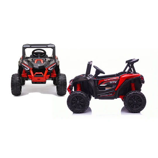 Auto a Batería Buggy Negro 4x2 Kidscool 12V Control Remoto y Balanceo