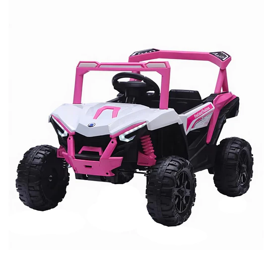 Auto a Batería Buggy Rosado 4x2 Kidscool 12V Control Remoto y Balanceo