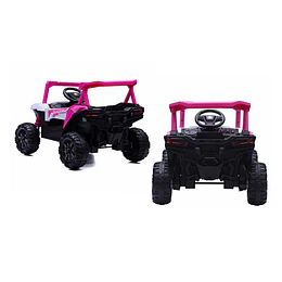 Auto a Batería Buggy Rosado 4x2 Kidscool 12V Control Remoto y Balanceo