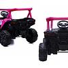 Auto a Batería Buggy Rosado 4x2 Kidscool 12V Control Remoto y Balanceo
