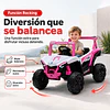 Auto a Batería Buggy Rosado 4x2 Kidscool 12V Control Remoto y Balanceo