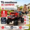Auto a Batería Buggy Monster Negro 4x4 Kidscool 12V Control Remoto