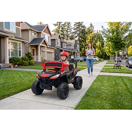 Auto a Batería Buggy Monster Negro 4x4 Kidscool 12V Control Remoto-Preventa 24 Julio