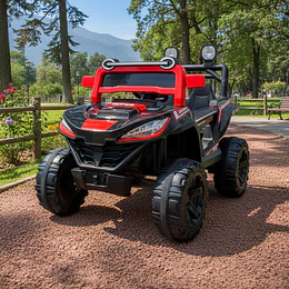 Auto a Batería Buggy Monster Negro 4x4 Kidscool 12V Control Remoto-Preventa 24 Julio