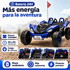 Auto a Batería Monster Azul 4x4 Kidscool 24V APP Control Remoto