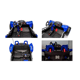 Auto a Batería Monster Azul 4x4 Kidscool 24V APP Control Remoto-Preventa 24 Julio