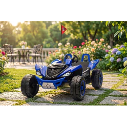 Auto a Batería Monster Azul 4x4 Kidscool 24V APP Control Remoto-Preventa 24 Julio