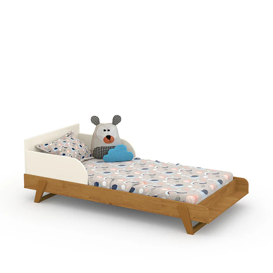 Retiro Express-Cuna Evolutiva 6 en 1 Multi Etapas Maxx Kidscool – Beige Eco-Wood + Colchon Cuna Baby Box 130x70 cms