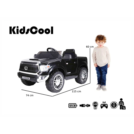 Retiro Express-Toyota Tundra con licencia 12V Negra 