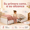 Cama Infantil con Cajones Cariño Blanca